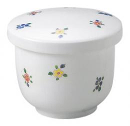 ヤマツ　京小花　茶碗蒸身・蓋