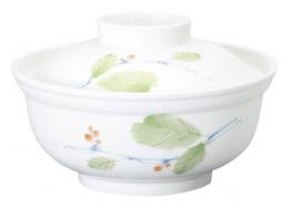 ヤマツ　赤い実　多用碗(中)・蓋(中)
