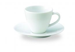 カネスズ　ムーンシリーズ　ホワイト　コーヒー碗・ソーサー